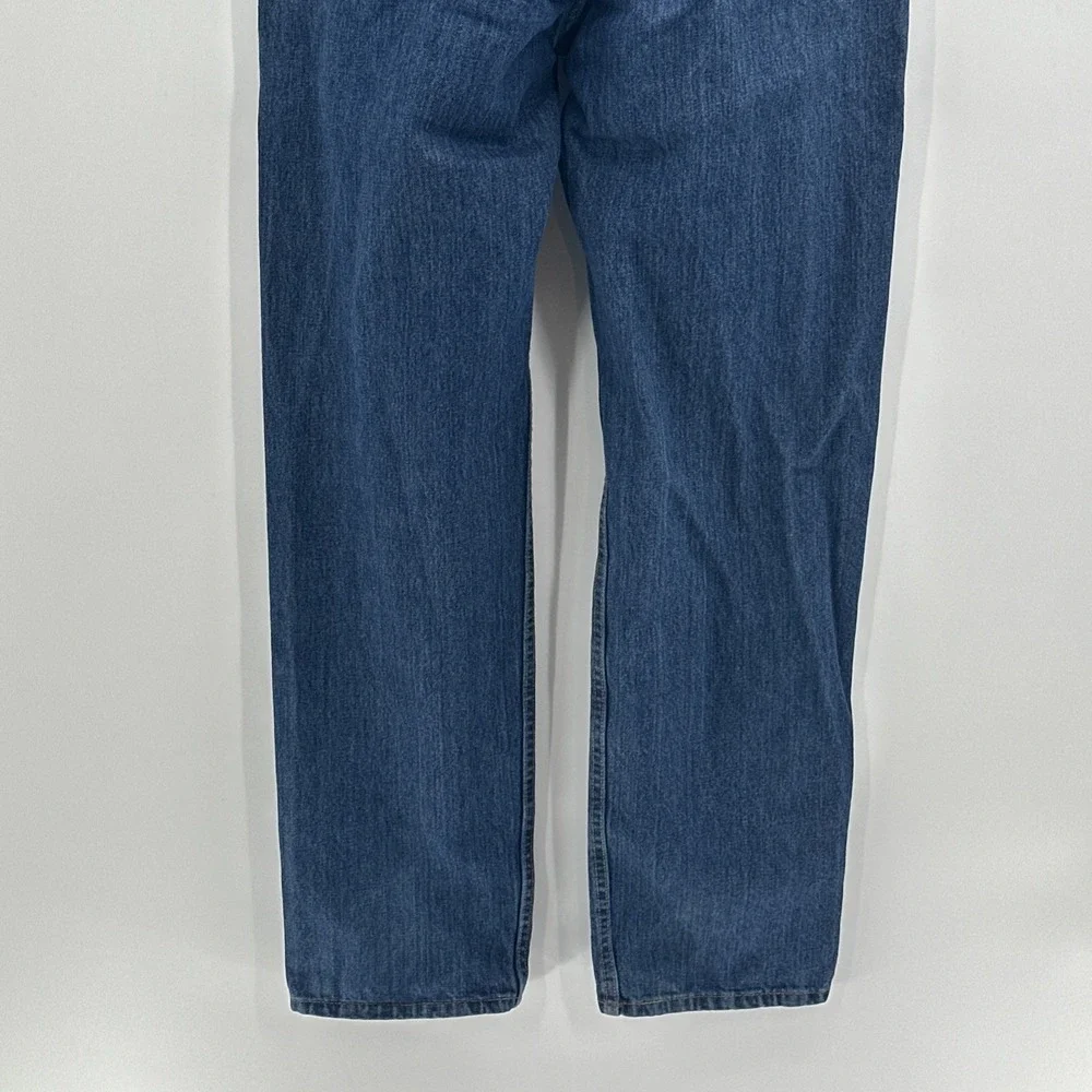 Levis 550 Jeans Mens‎ 38x36 Blue Relaxed Fit Tapered Leg Medium Wash Denim Tall